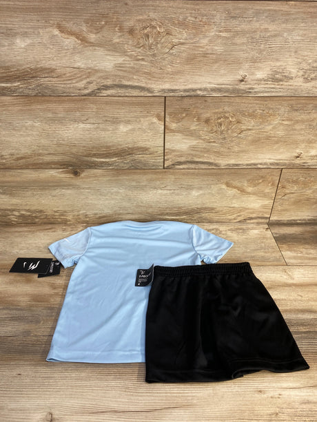 NEW Nike 3brand Shirt & Shorts Blue sz 4T - Me n Mommy To Be