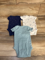 Just One You 3pk Bodysuit Set Blue sz 3m