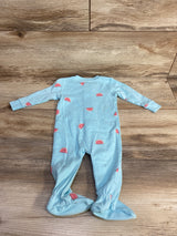 Pekkle Watermelon Print Sleeper Blue sz 3m