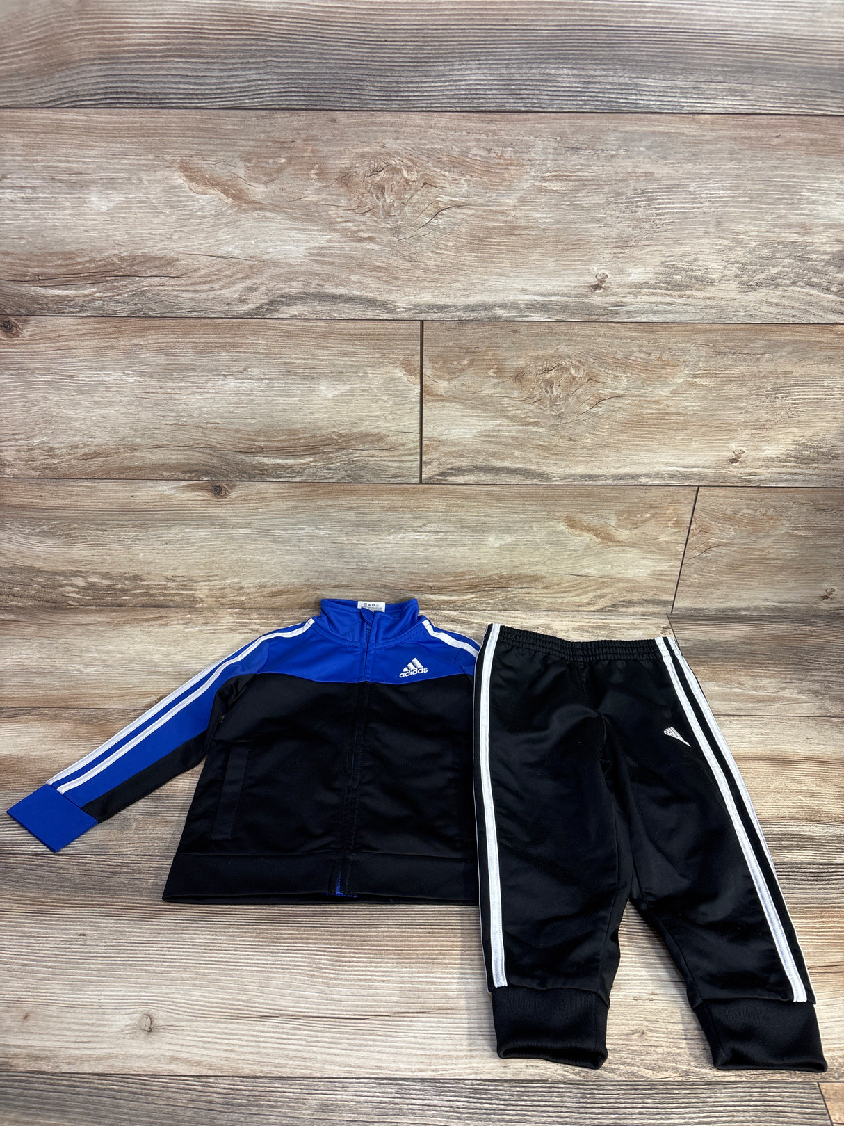 Adidas 2pc Tracksuit Set Blue sz 2T