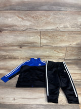 Adidas 2pc Tracksuit Set Blue sz 2T