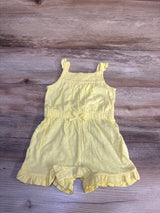 Carter's Sleeveless Shortie Romper Yellow sz 6m