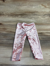 Old Navy Velvet Leggings Pink sz 12-18m
