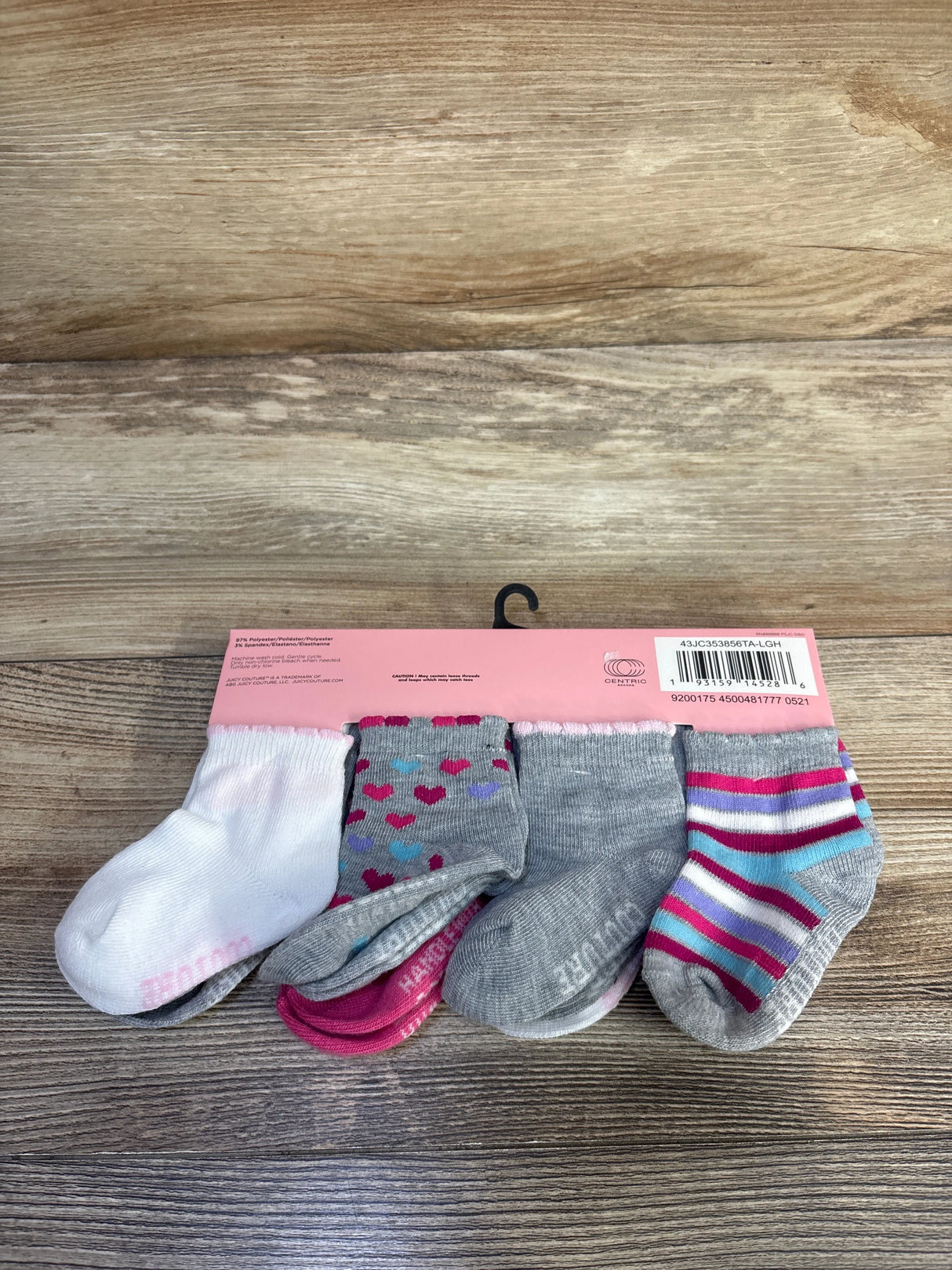 NEW Juicy Couture 10pk Socks sz 12-18m