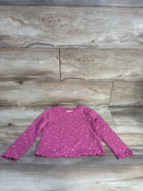 Cat & Jack Ribbed Long Sleeve Shirt Pink sz 4T