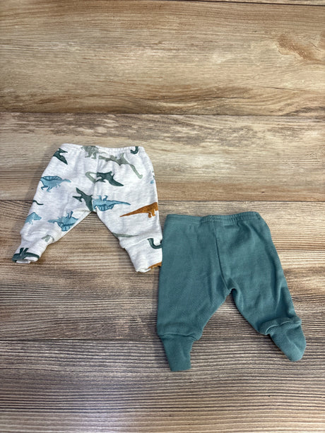 Child of Mine 2pk Boy's Pants Green sz PREEMIE - Me n Mommy To Be
