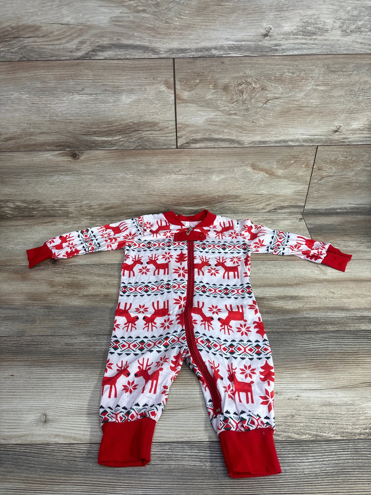 Christmas Sleeper White sz 12m