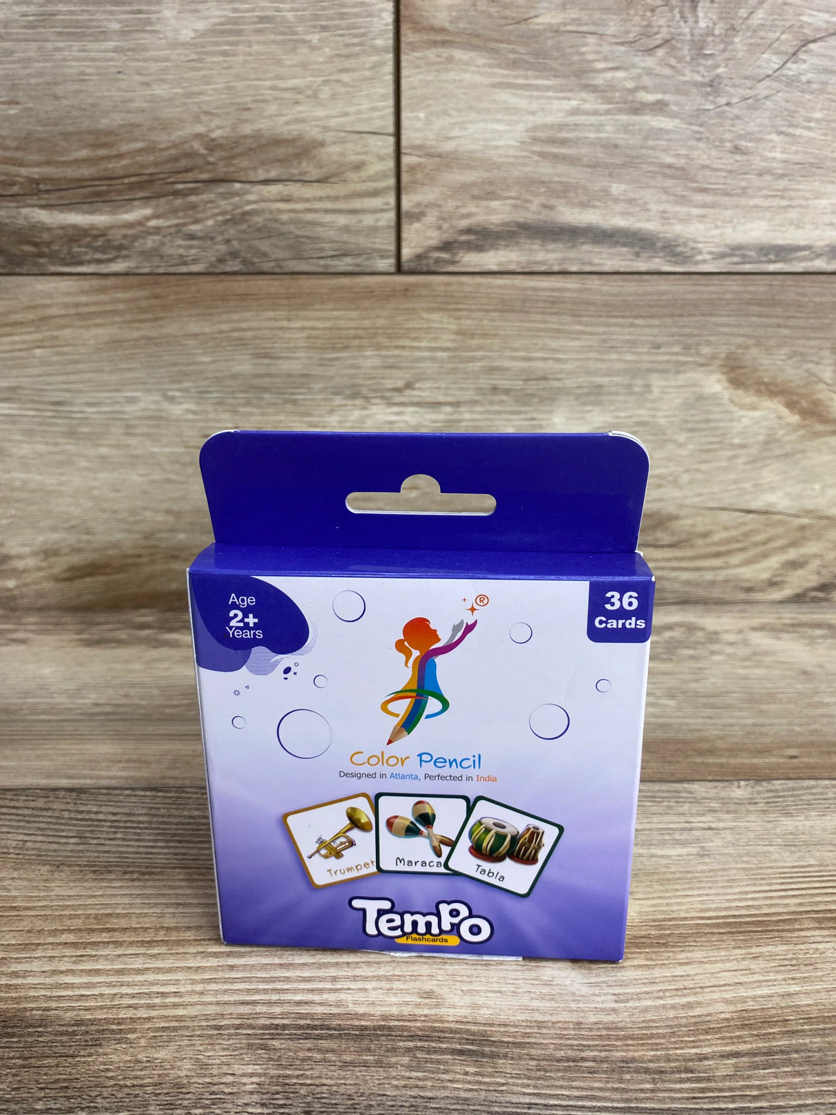 Color Pencil Flashcards - Tempo 36ct.