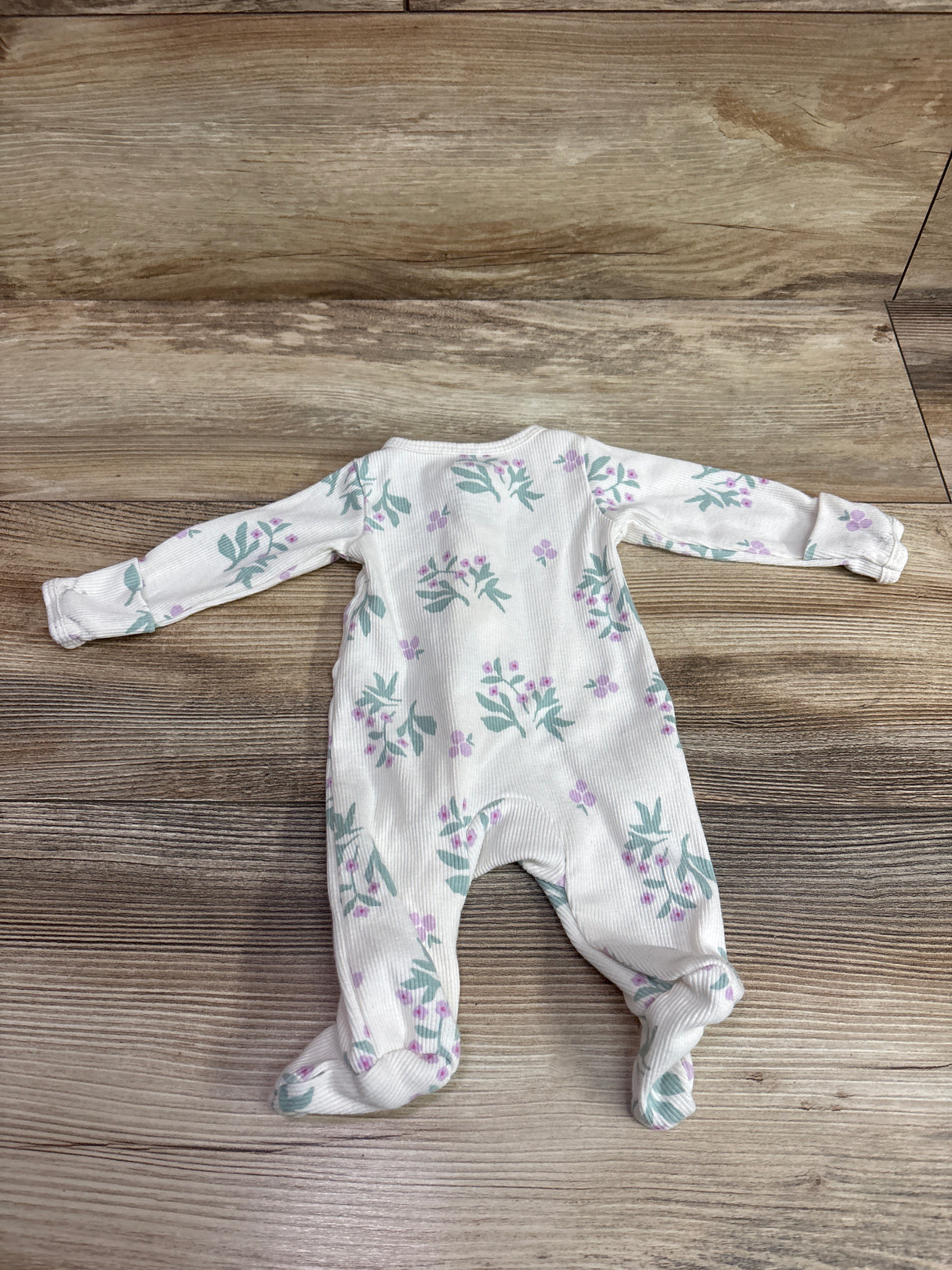 Carter's Ribbed Sleeper Ivory sz Preemie