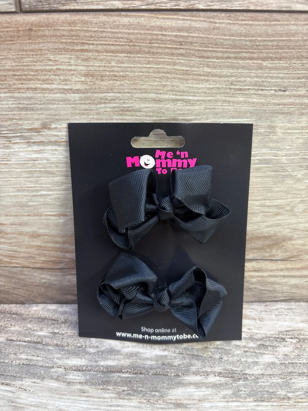 NEW Hair Bows 2pk Black