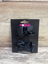 NEW Hair Bows 2pk Black