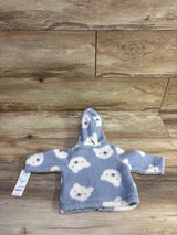 NEW Just One You Sherpa Jacket Blue sz Newborn