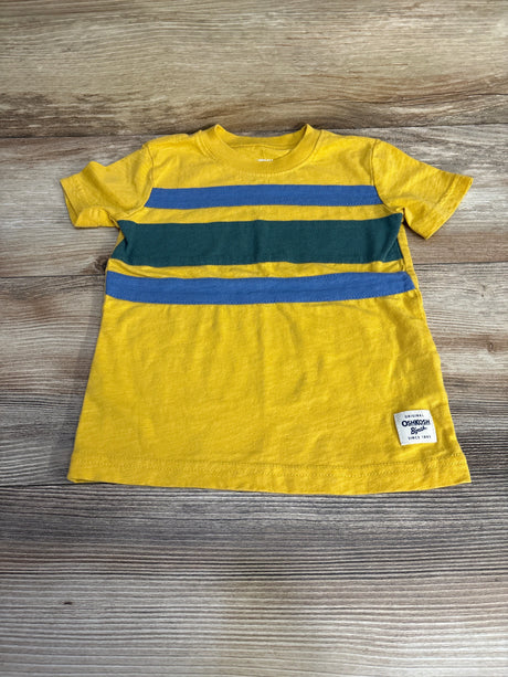 Oshkosh Short Sleeve Shirt Yellow sz 2T - Me n Mommy To Be