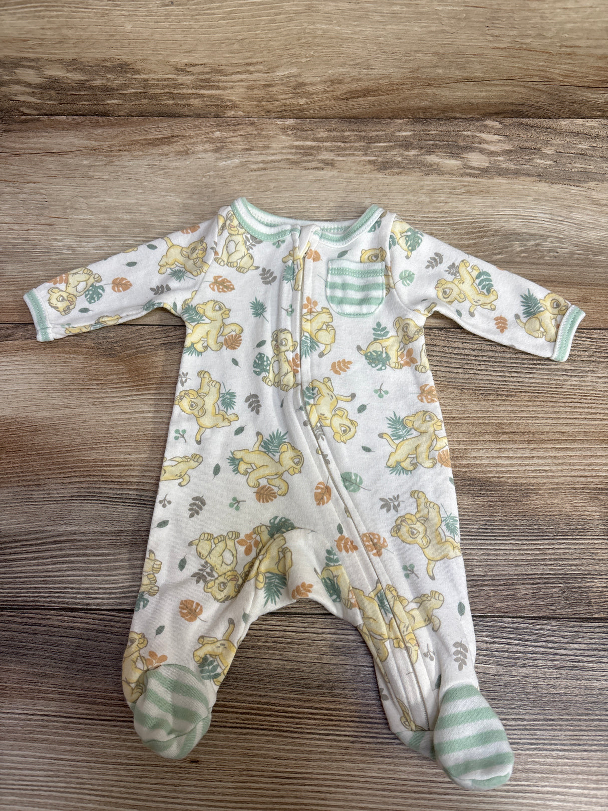 Disney Baby Simba Sleeper Ivory sz Preemie