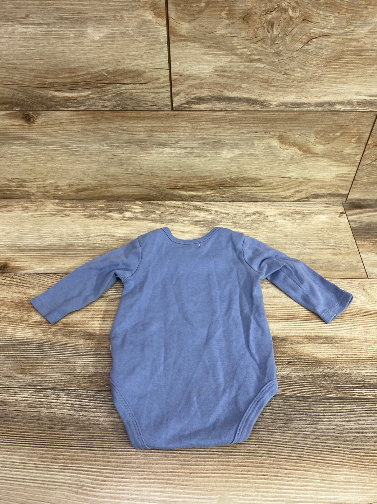 Rabbit + Bear Tiny Feminist Bodysuit Blue sz 6-9m