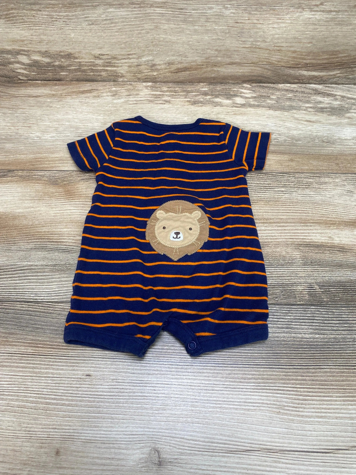 Simple Joys Navy Striped Shortie Romper sz 0-3m - Me 'n Mommy To Be