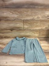 Mayoral 2pc Collared Sweater & Pants Set Green sz 3T
