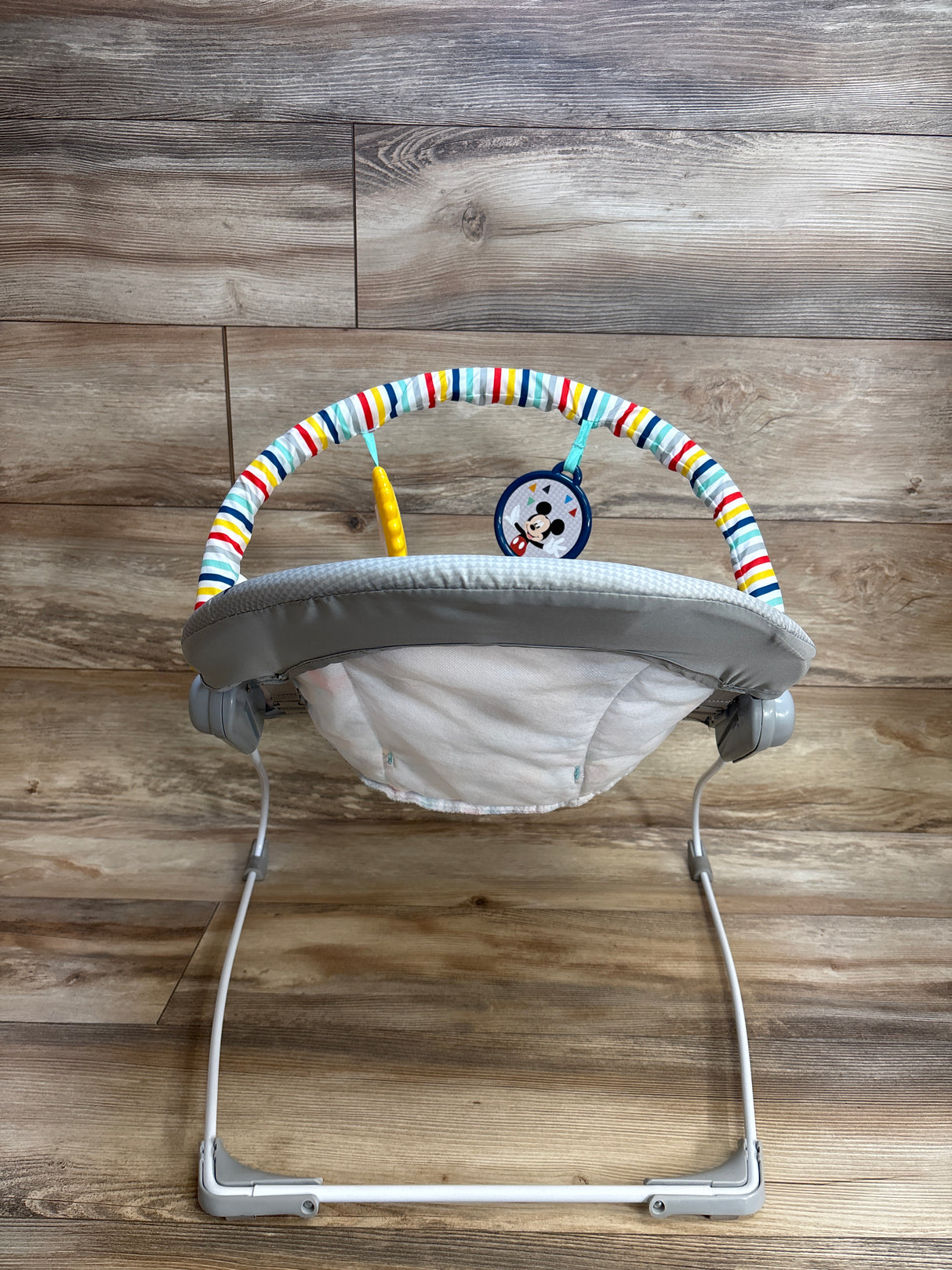 Bright Starts Disney Baby Mickey Mouse Happy Triangles Bouncer