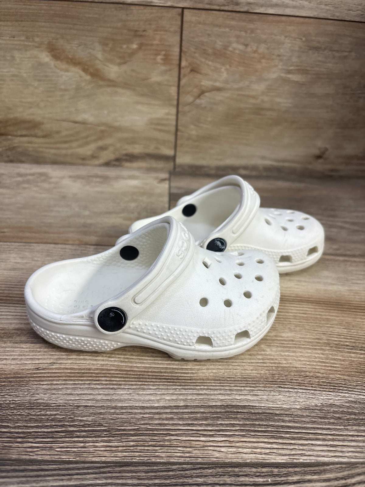 Crocs Classic Clogs White sz 8c