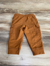 Carter's Drawstring Cargo Joggers Brown sz 24m