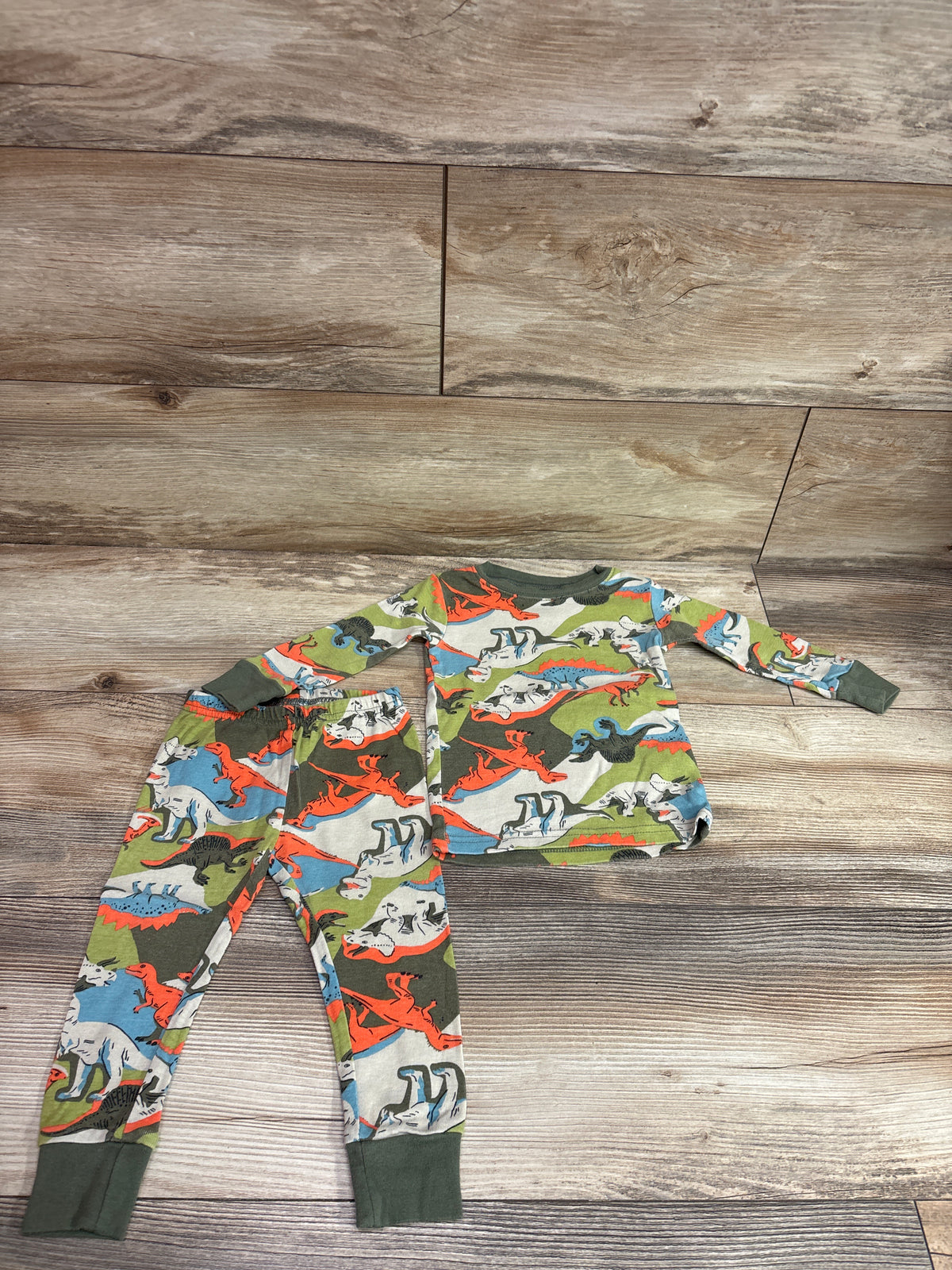 Carter's 2pc Pajama Set Green sz 12m