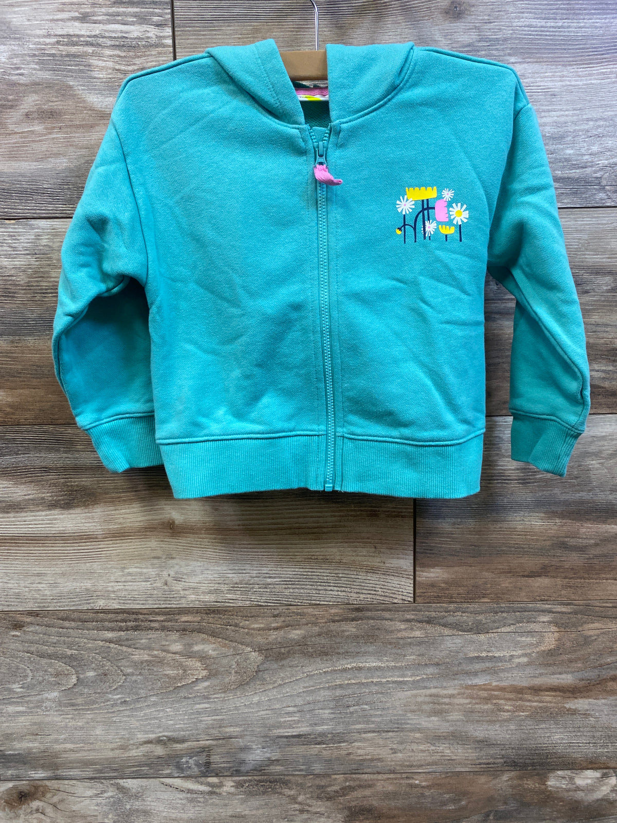 Epic Threads Full-Zip Jacket Teal sz 3T