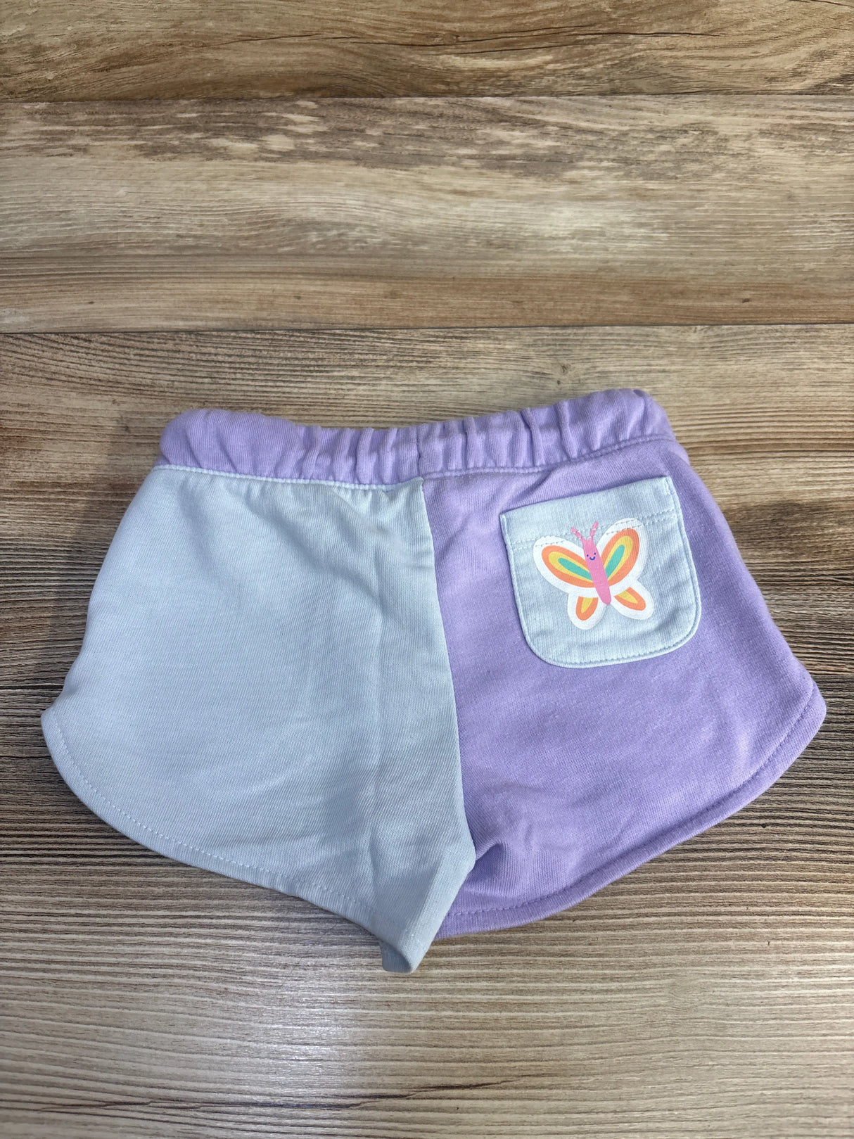 Old Navy Colorblock Drawstring Shorts Purple sz 18-24m - Me n Mommy To Be