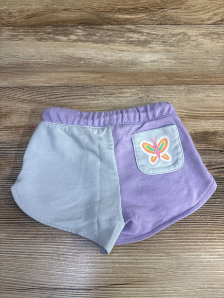 Old Navy Colorblock Drawstring Shorts Purple sz 18-24m - Me n Mommy To Be