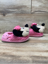 Disney Minnie Mouse Slippers Pink Sz 9c/10c