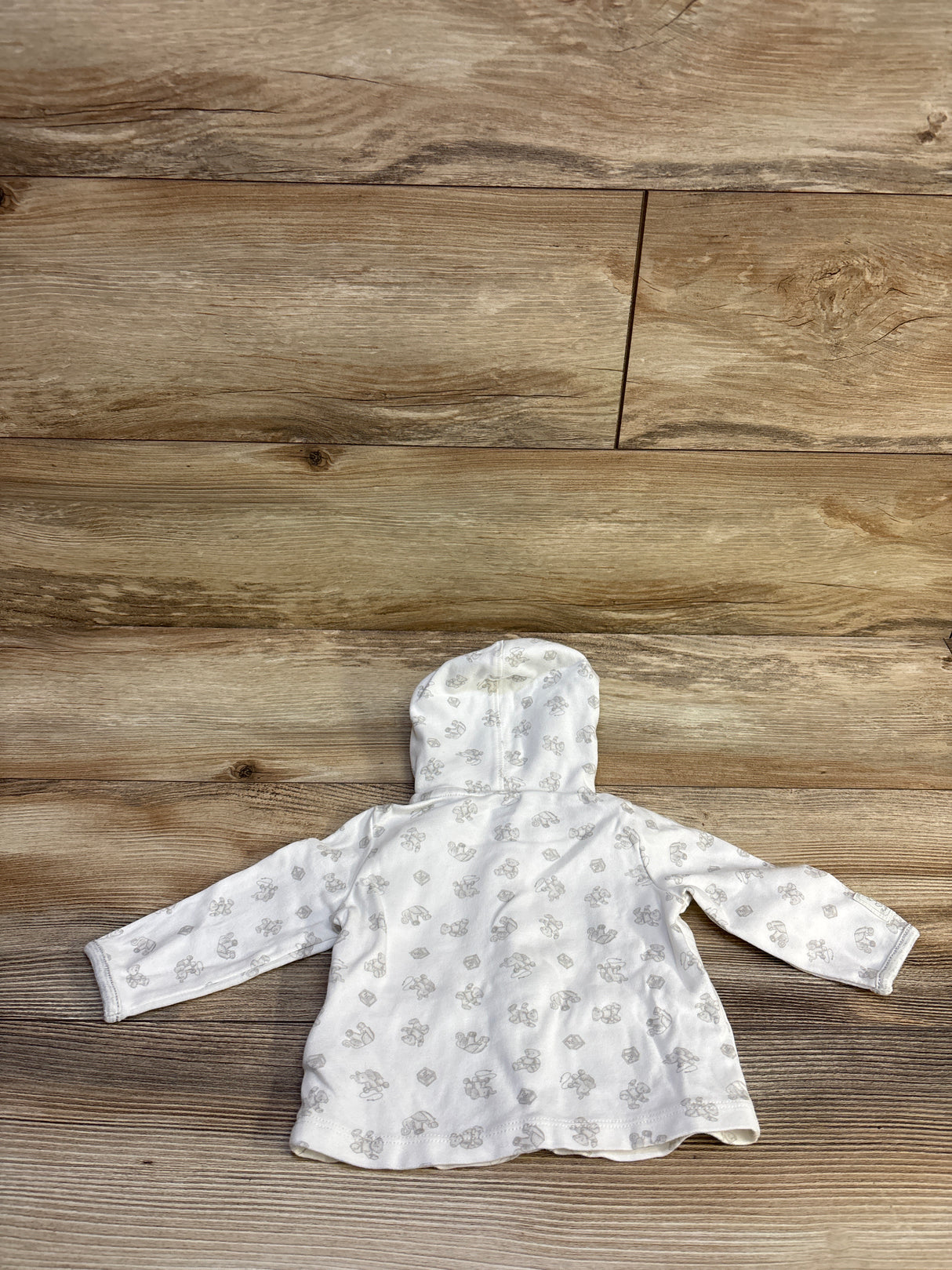 Ralph Lauren Button-Up Hoodie White sz 6m