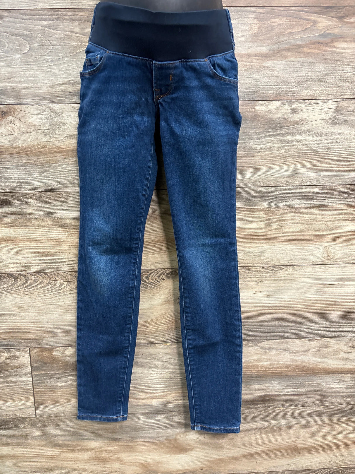 Old Navy Under The Belly Maternity Straight Jeans Blue sz 0/XS
