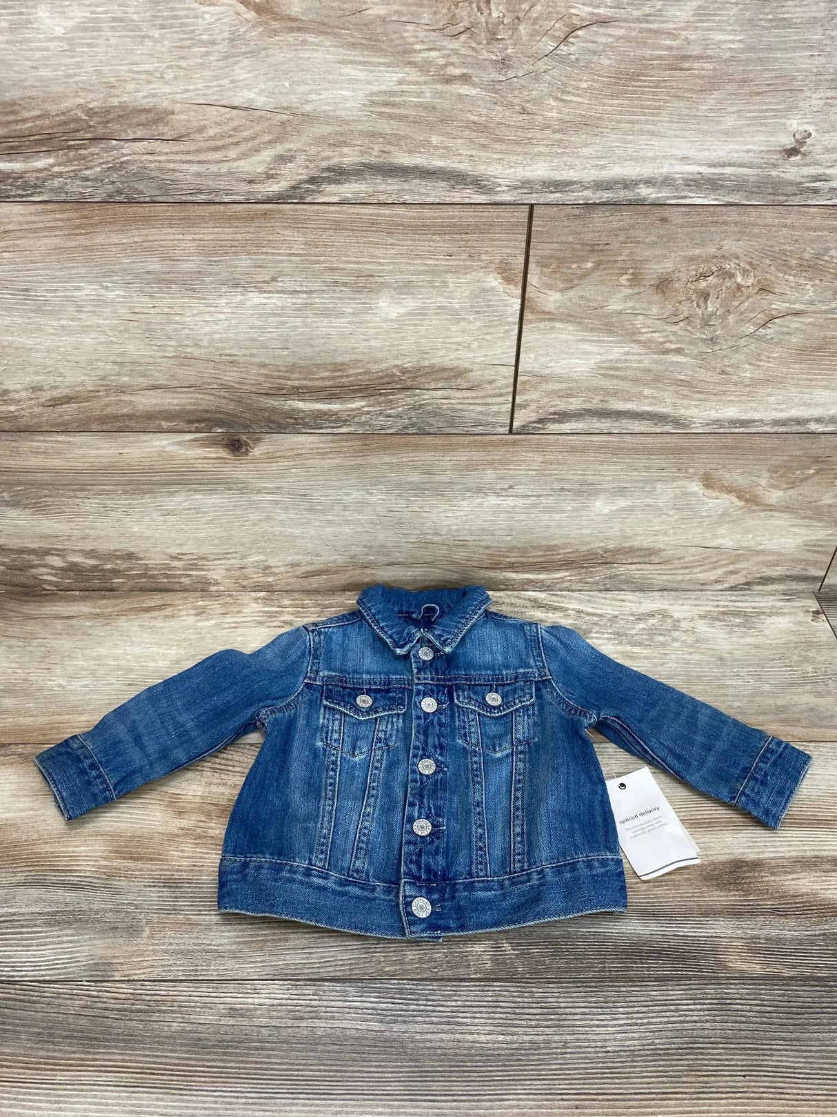 NEW Gap Denim Organic Jacket Blue sz 6-12m