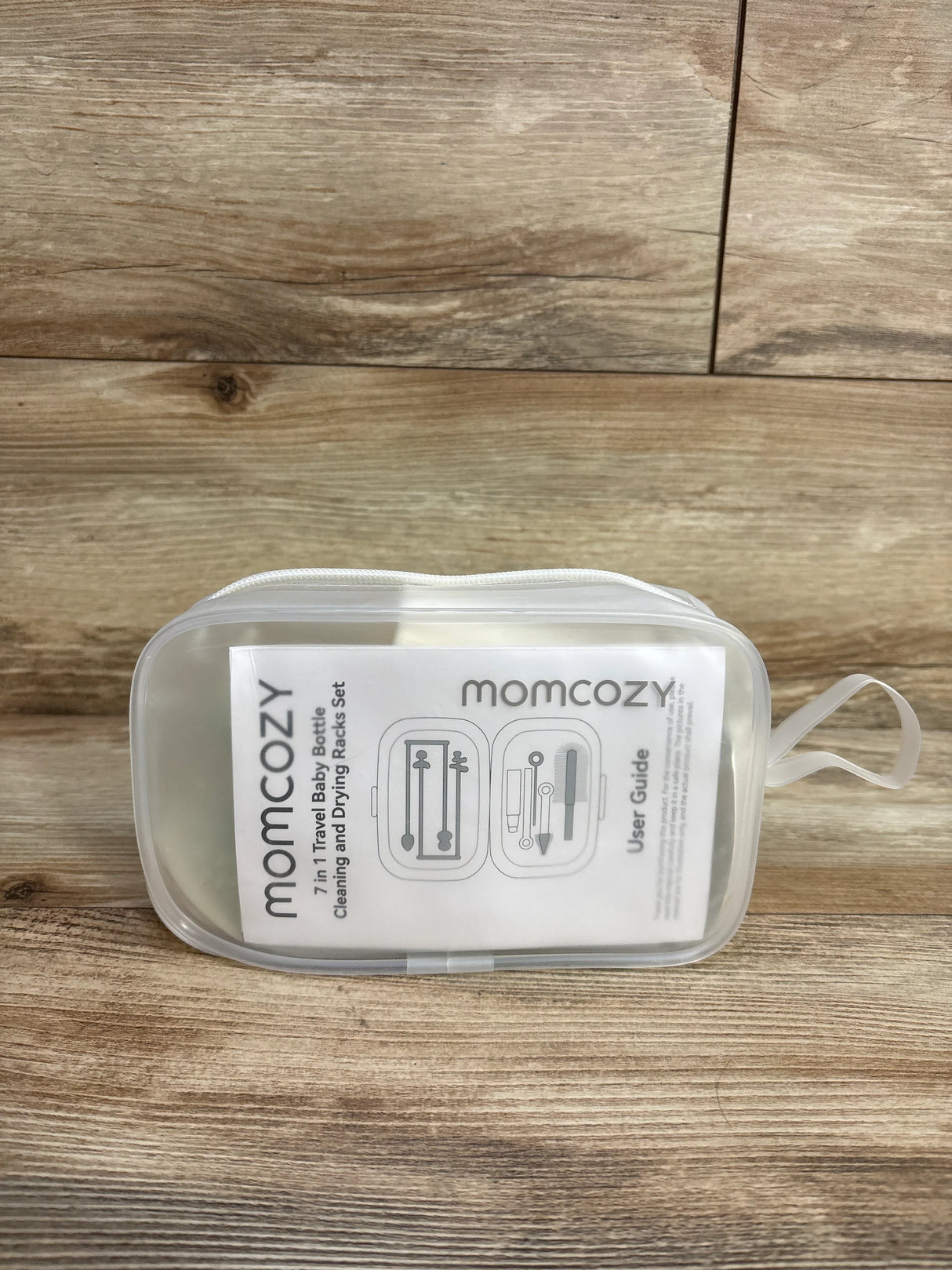 NEW Momcozy 7-in-1 Travel Baby Bottle Cleaning Set