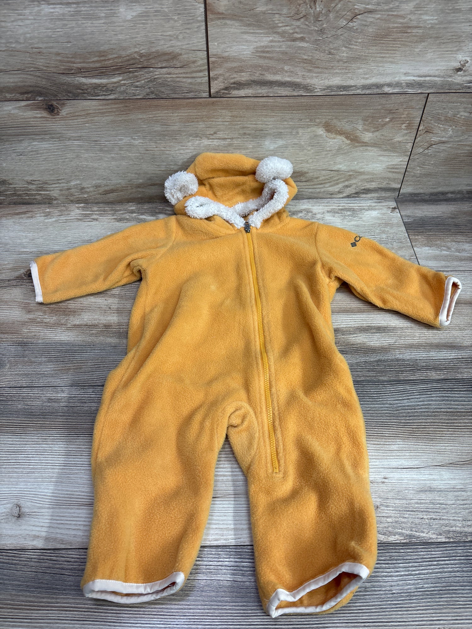 Columbia Tiny Bear II Bunting Yellow sz 3-6m