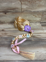 Disney Store Rapunzel Braided Costume Wig sz 3T+