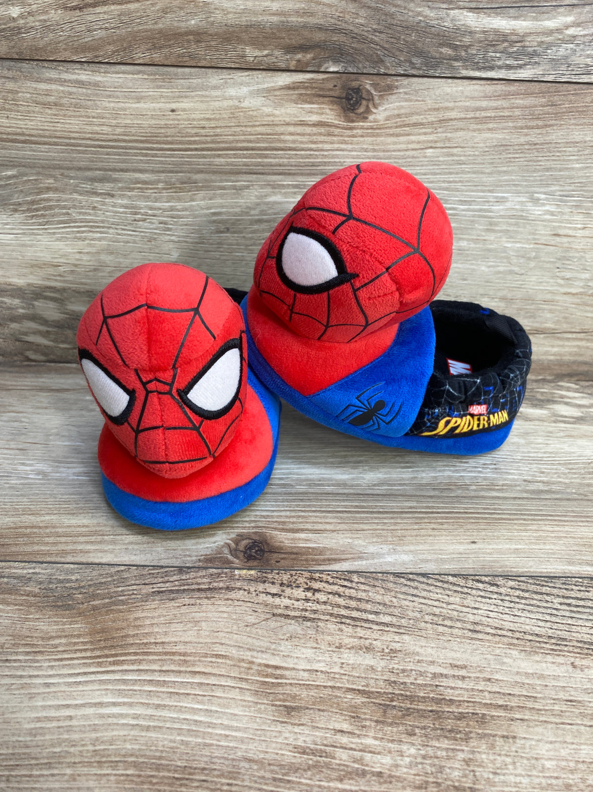 Marvel Spiderman Slippers sz 7/8c