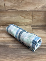Aden by Aden + Anais Muslin Swaddle Blanket Blue 44x44''