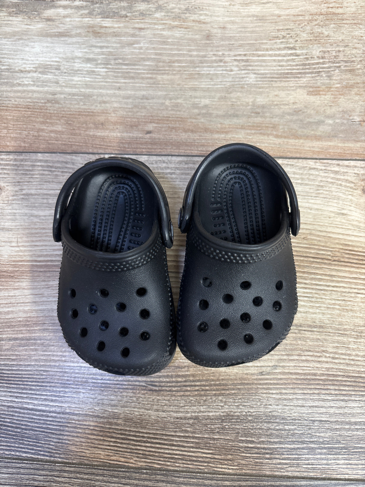 Crocs Classic Clogs Black sz 2/3c