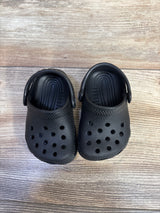 Crocs Classic Clogs Black sz 2/3c
