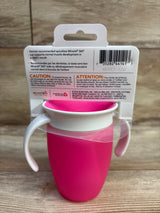 NEW Munchkin Miracle 360 Trainer Cup 7oz Pink