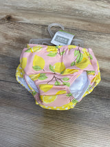 NEW Hudson Baby Girl Swim Diapers, Pink Lemons sz 12-18m