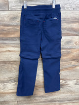 Eddie Bauer Kids Ranger Zip-Off Pants Navy sz 5/6
