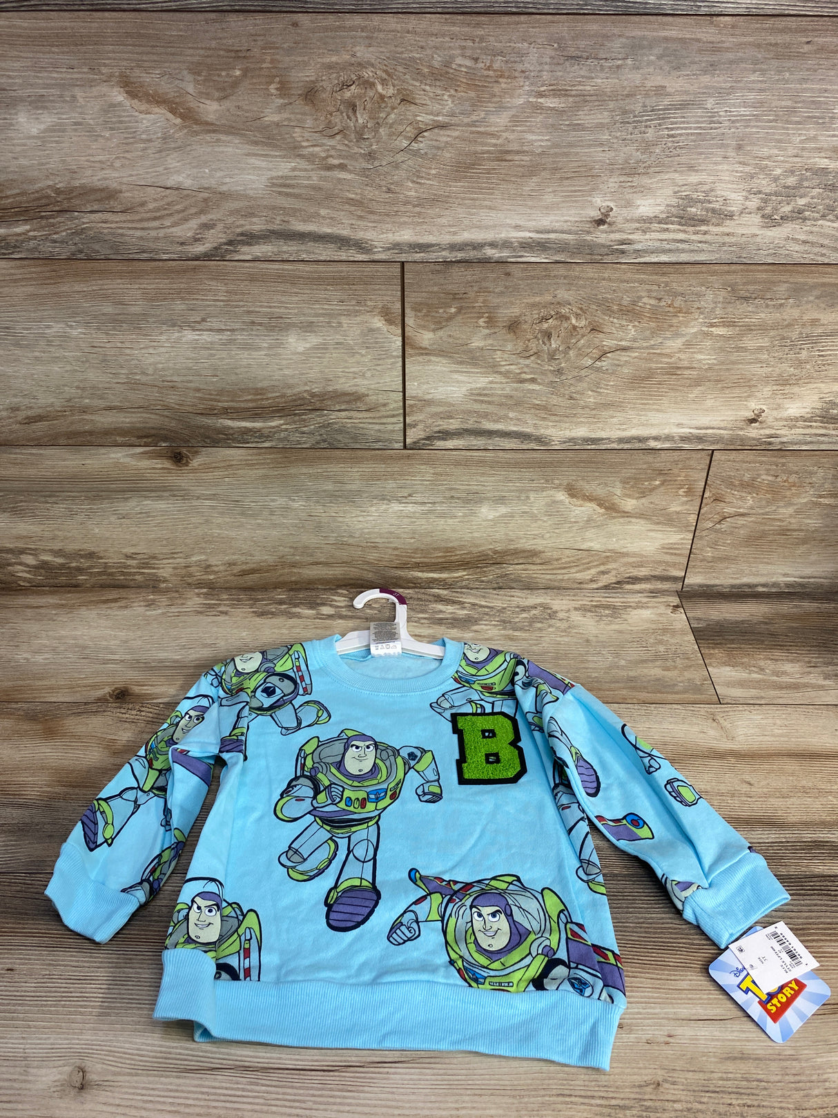 NEW Disney Toy Story Buzz Lightyear Sweatshirt Blue sz 3T