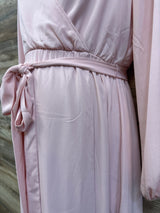 NEW R.S.V.P Sugarlips Bump-Friendly Long Sleeve Dress in Blush sz Medium