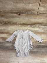 Pehr Long Sleeve Henely Bodysuit Ivory sz 0-3m