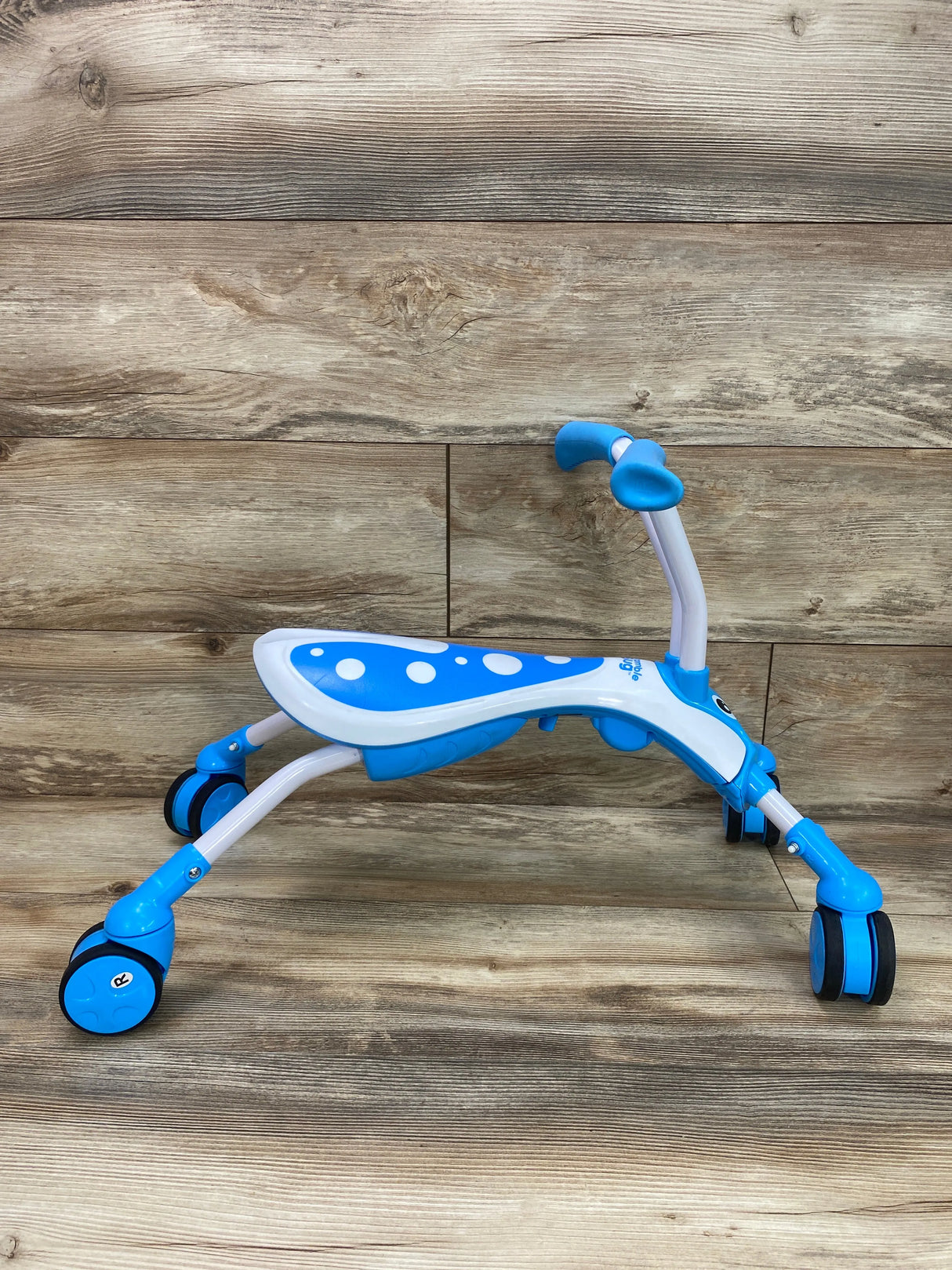 Scramblebug Tide 4 Wheel Balance Bike Blue