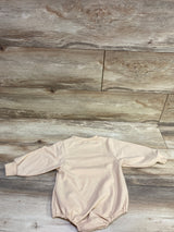 FYBITBO Tis' The Season Sweatshirt Bubble Romper Beige sz 12-18m