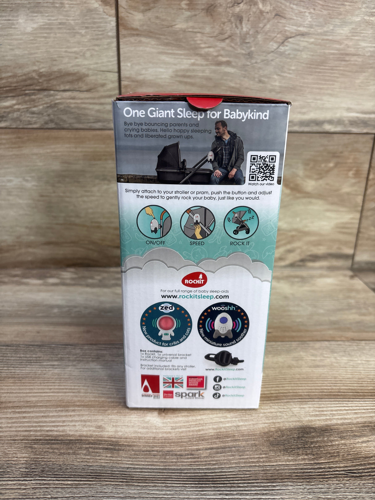 Rockit BabyRocker Portable Rechargeable Stroller Rocker