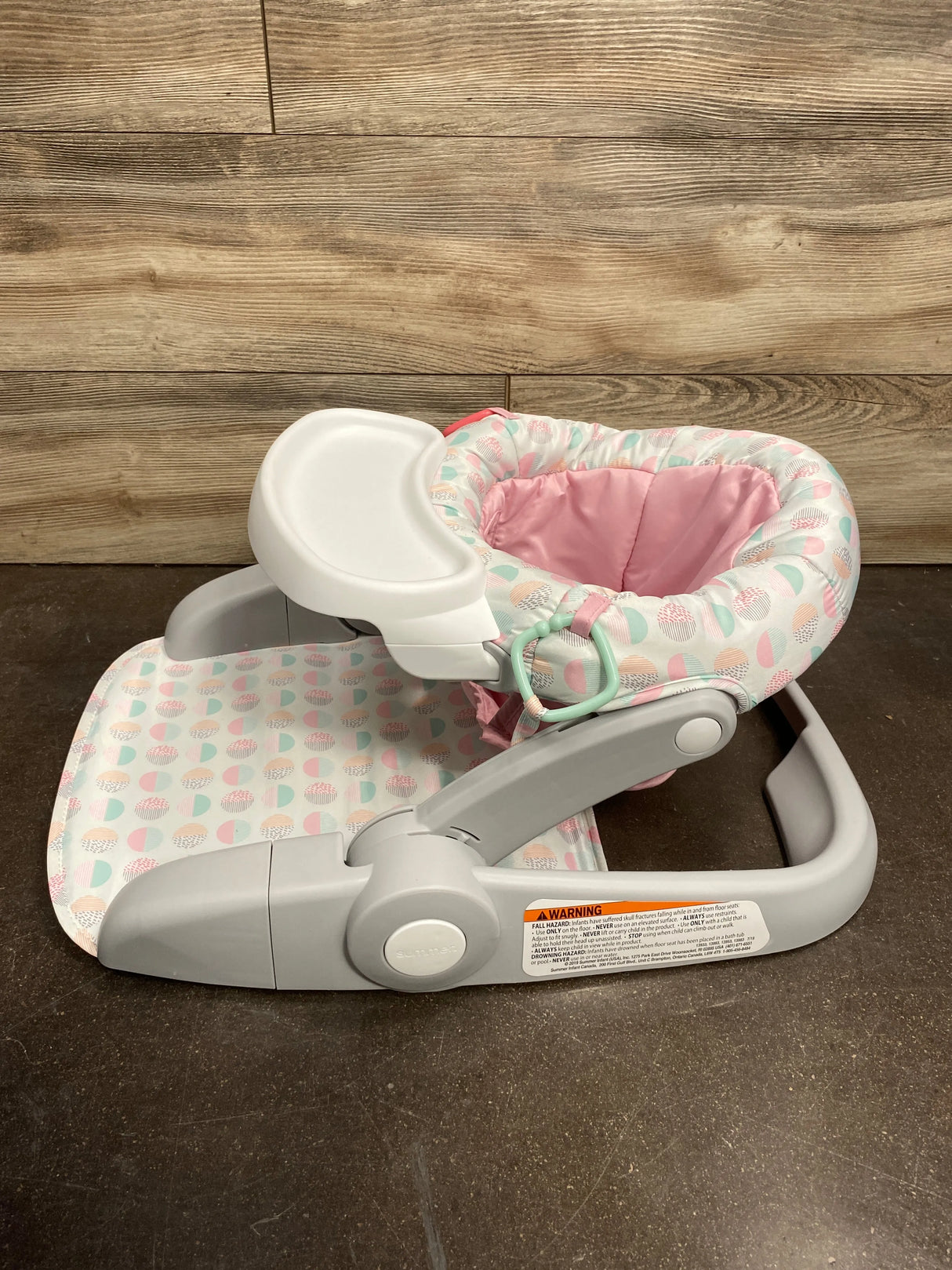 Summer Infant 'Sweet and Sour' Floor Seat Pink