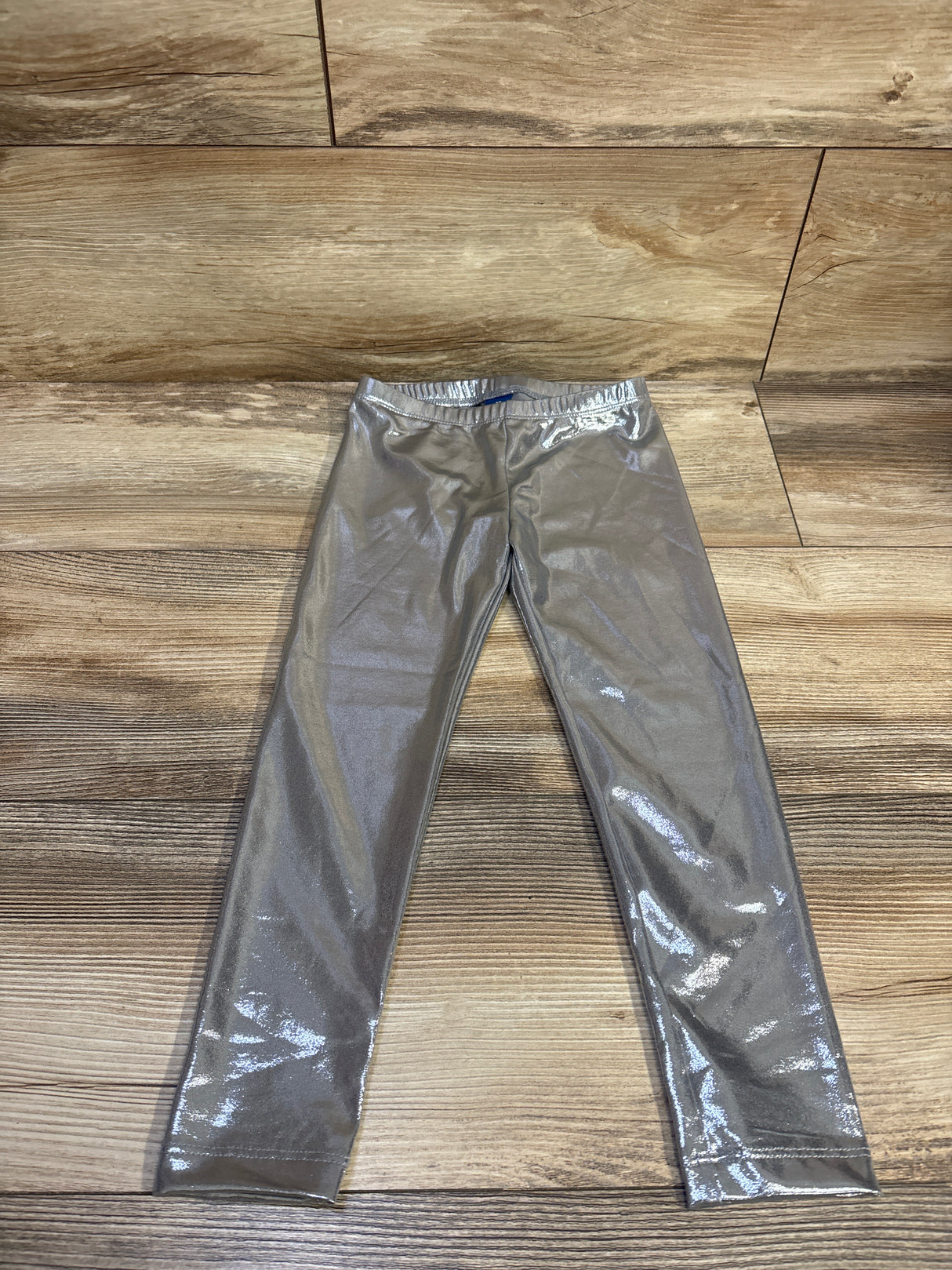 NEW Old Navy Metallic Leggings Silver sz 4T